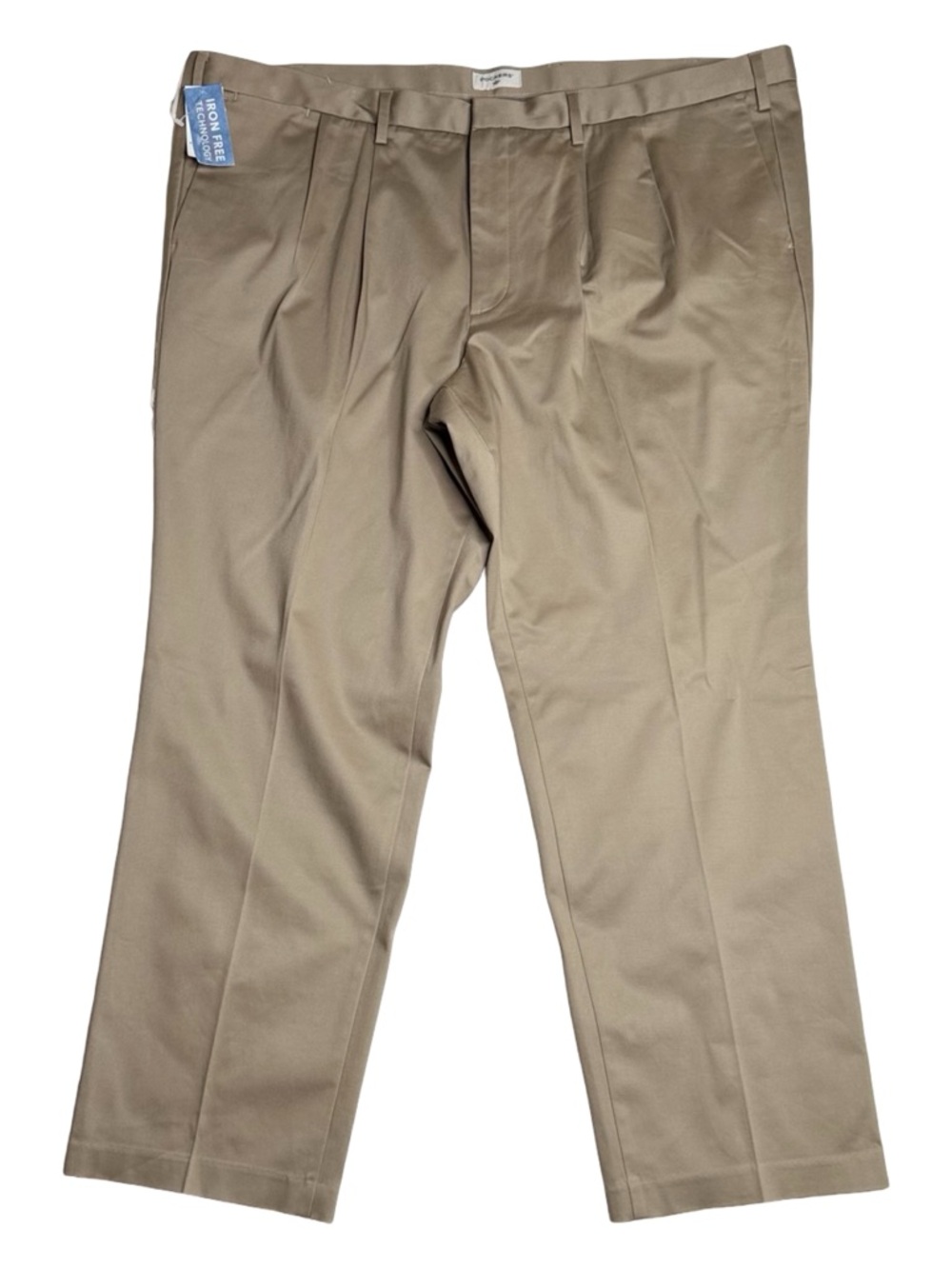Dockers Superior Trouser Big & Tall Pleated Khaki Chino 50x32‎